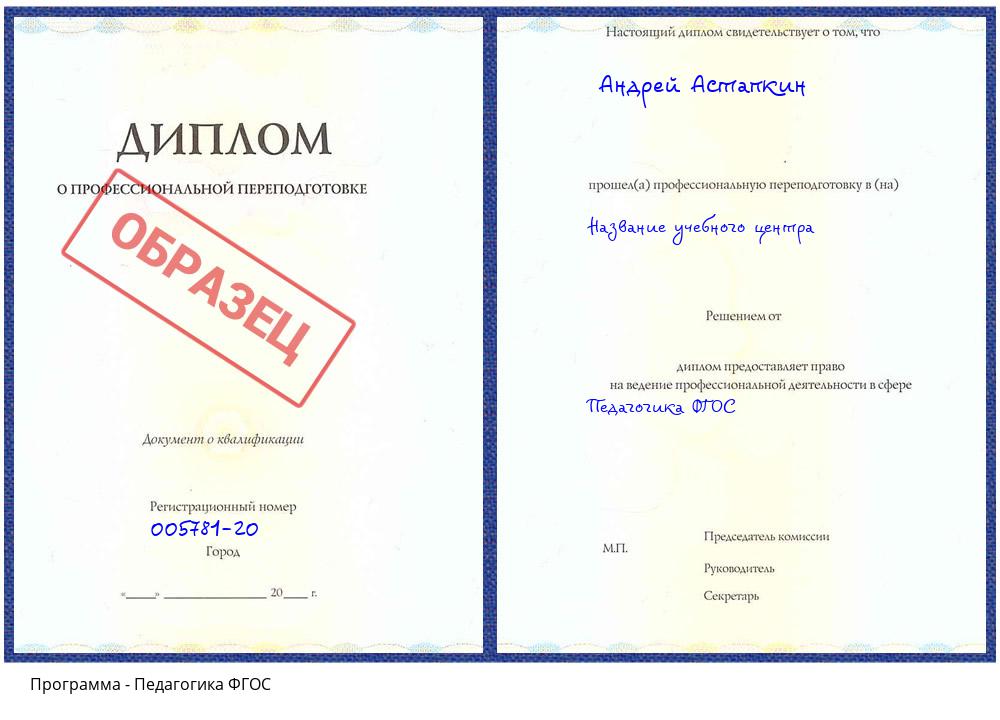 Педагогика ФГОС Мурманск